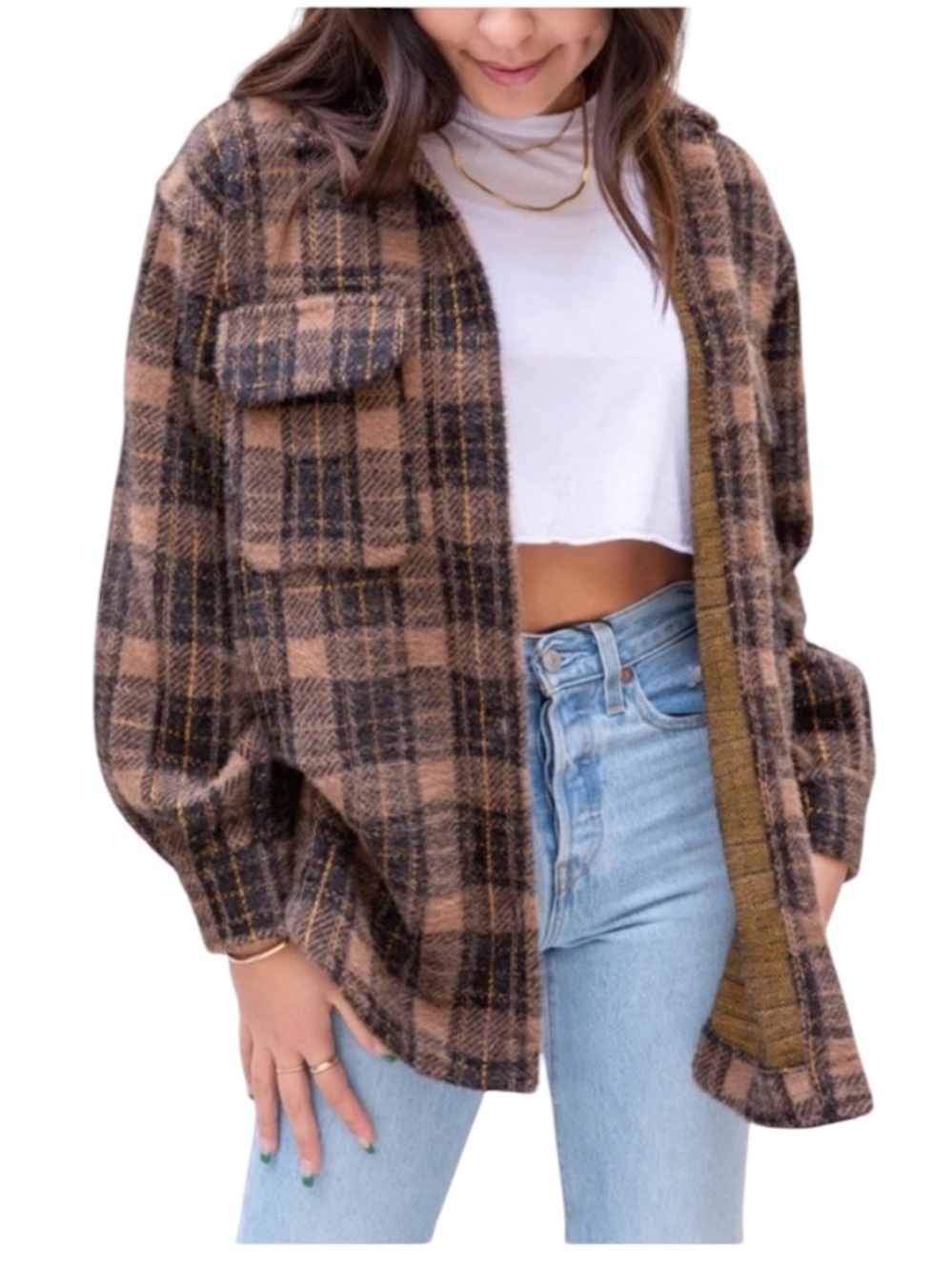 Z SUPPLY Tucker Plaid Shacket